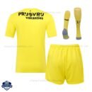 Feyenoord Yellow Home Kids Cheap Football Kit 2025/26 - Back View
