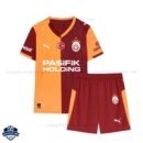 Galatasaray Home Kids Cheap Football Kit 2025/26 - Front View