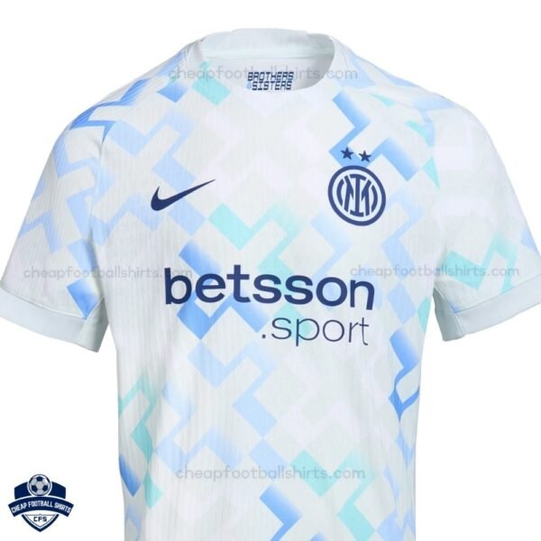 Inter Milan Away Cheap Football Shirts 2025/26 - Detail1