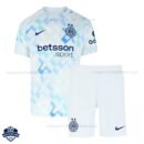 Inter Milan Away Kids Cheap Football Kit 2025/26 - Front View