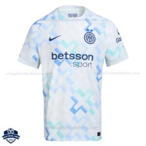 Inter Milan Away Player Version Cheap Football Shirts 2025/26 - Front View