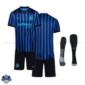 Inter Milan Home Kids Cheap Football Kit 2025/26 - Overview