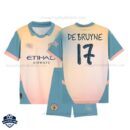 Manchester City DE BRUYNE 17 Fourth Kids Cheap Football Kit 2024/25 - Overview