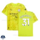 Manchester City EDERSON M. 31 Yellow Goalkeeper Cheap Football Shirts 2025/26 - Overview