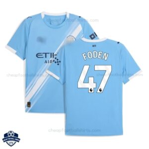 Manchester City FODEN 47 Home Men Cheap Football Shirts 2025/26 - Overview