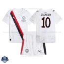 Manchester City GREALISH 10 White KidSuper Kids Cheap Football Kit 2025 26- Overview