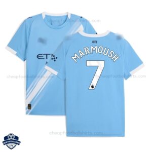 Manchester City MARMOUSH 7 Home Kids Cheap Football Kit 2025/26 - Overview