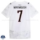 Manchester City MARMOUSH 7 White KidSuper Men Cheap Football Shirts 2025/26 - Back View