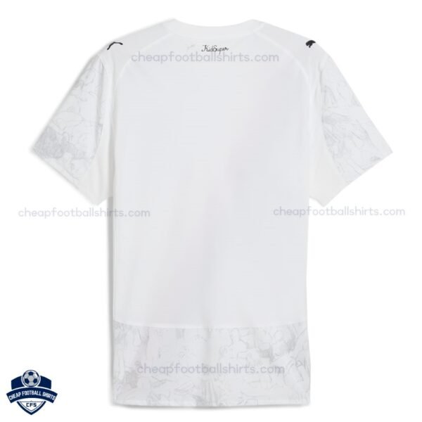 Manchester City White KidSuper Men Cheap Football Shirts 2025/26 - Back View