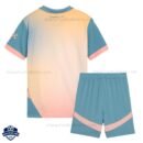Manchester City ‘Definitely City’ Kids Cheap Football Kit 2024/25 - Back View