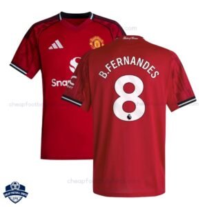 Manchester United B.FERNANDES 8 Home Cheap Football Shirts 2025/26 - Overview