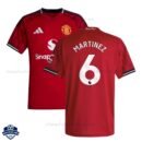 Manchester United L.MARTINEZ 6 Home Cheap Football Shirts 2025/26 - Overview
