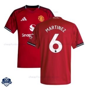 Manchester United L.MARTINEZ 6 Home Cheap Football Shirts 2025/26 - Overview
