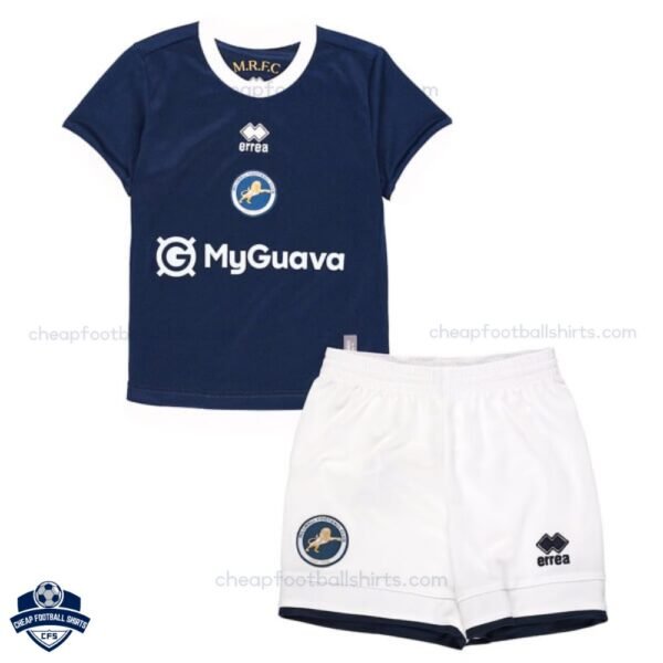 Millwall Home Kids Cheap Football Kit 2025/26 - Front View