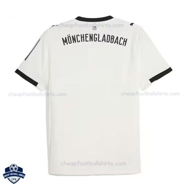 Monchengladbach Home Cheap Football Shirts 2025/26 - Back View