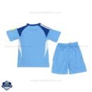 Newcastle United Blue Goalkeeper Kids Cheap Football Kit 2025/26 - Back View