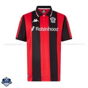 OGC Nice Home Cheap Football Shirts 2025/26 - Front View