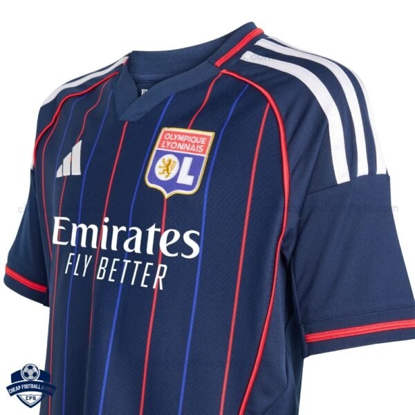 Olympique Lyonnais Away Cheap Football Shirts 2025/26 - Detail2