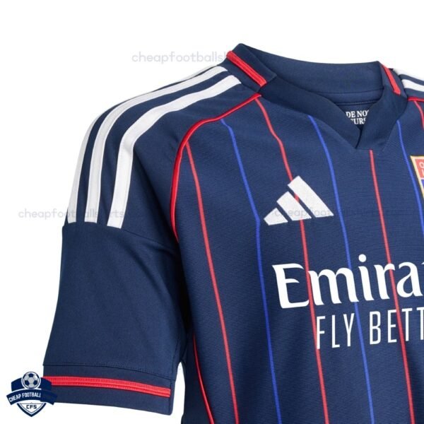 Olympique Lyonnais Away Cheap Football Shirts 2025/26 - Detail1