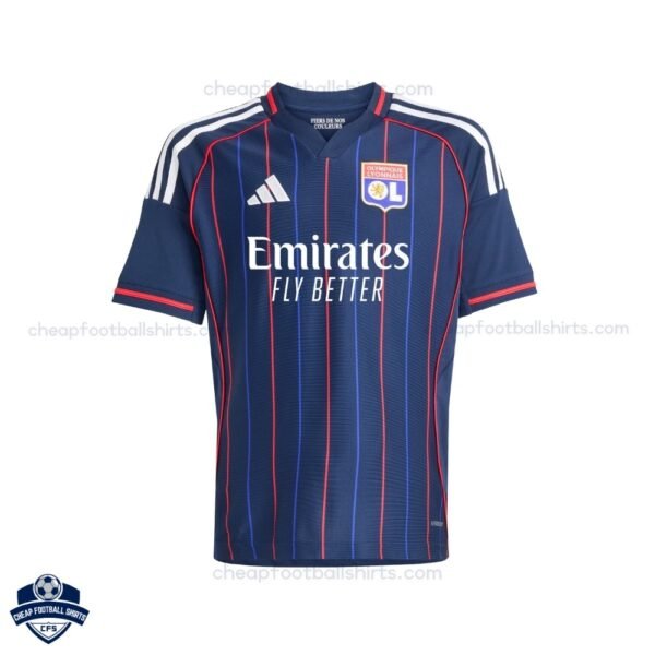 Olympique Lyonnais Away Cheap Football Shirts 2025/26 - Front View