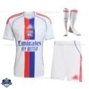 Olympique Lyonnais Home Kids Football Kit 25/26 - Front View