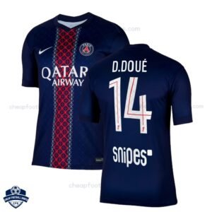 PSG D.Doue 14 Home Cheap Football Shirts 2025/26 - Overview