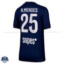 PSG N.MENDES 25 Home Cheap Football Shirts 2025/26 - Back View