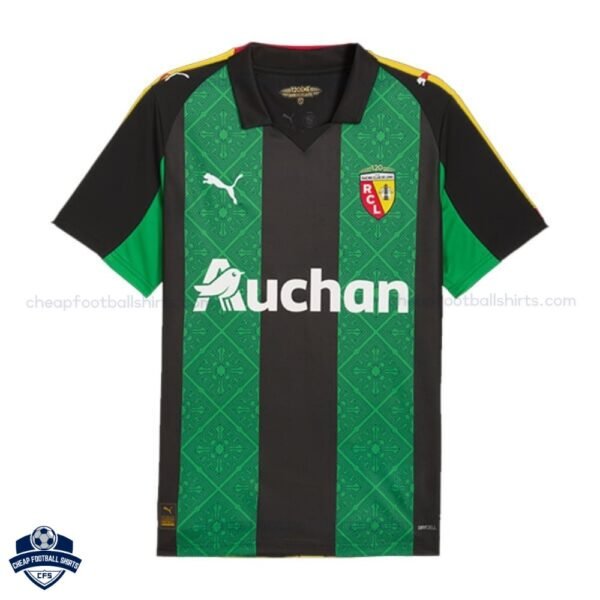 RC Lens Away Cheap Football Shirts 2025/26 - Front View