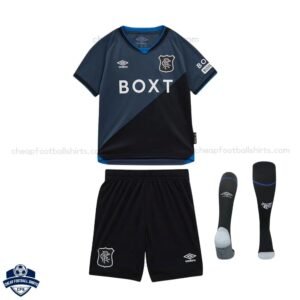 Rangers Third Kids Football Kit 25/26