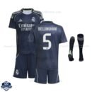 Real Madrid Away Kids Football Kit 25/26 BELLINGHAM 5