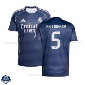 Real Madrid Away Men Football Shirt 25/26 BELLINGHAM 5