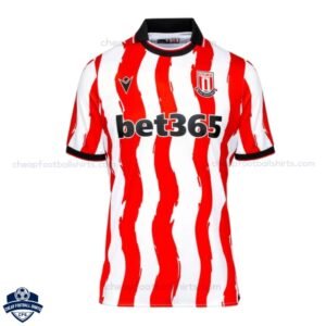 Stoke City Home Cheap Football Shirts 2025/26 - Front View