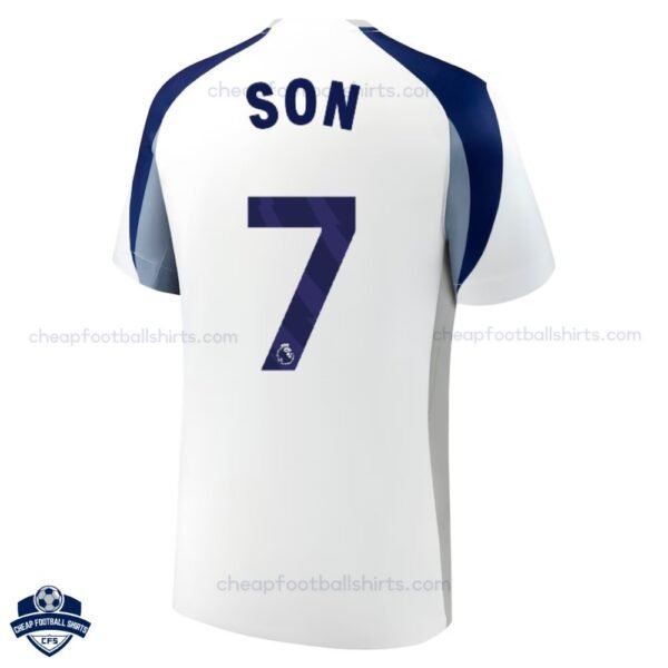 Tottenham Hotspur SON 7 Home Cheap Football Shirts 2025/26 - Back View