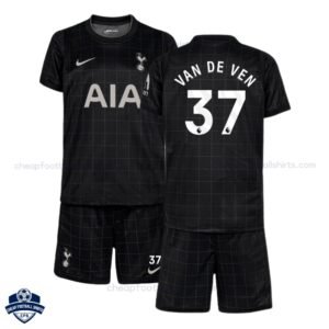 Tottenham Hotspur VAN DE VEN 37 Away Kids Cheap Football Kit 2025/26 - Overview