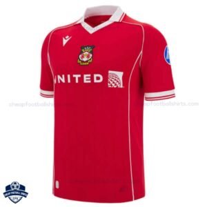Wrexham Home Cheap Football Shirts 2025/26 - Front View