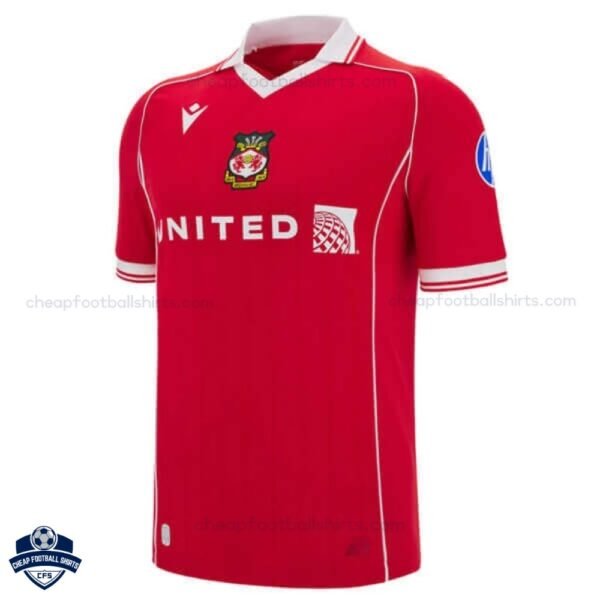 Wrexham Home Cheap Football Shirts 2025/26 - Front View