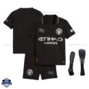 Manchester City Away Kids Football Kit 25/26 - overview
