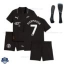 Manchester City Away Kids Football Kit 25/26 MARMOUSH 7
