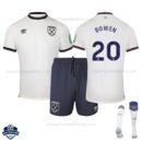West Ham United Away Kids Football Kit 25/26 BOWEN 20