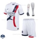 PSG Away Kids Football Kit 25/26 - Front View
