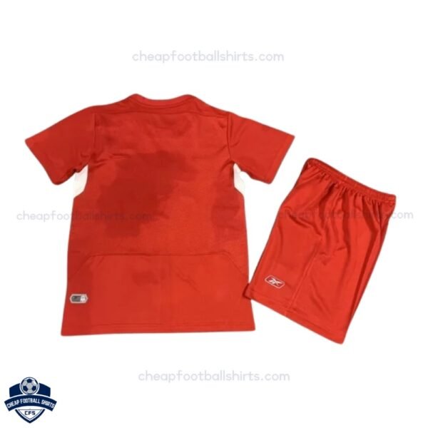 Liverpool Home Kids Football Kit 2005 - Back View