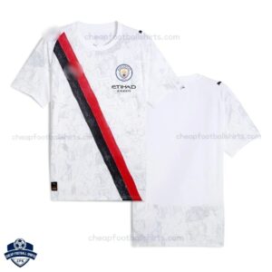 Manchester City White KidSuper Men Cheap Football Shirts 2025/26 - Overview