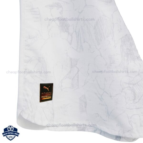 Manchester City White KidSuper Men Cheap Football Shirts 2025/26 - Detail2