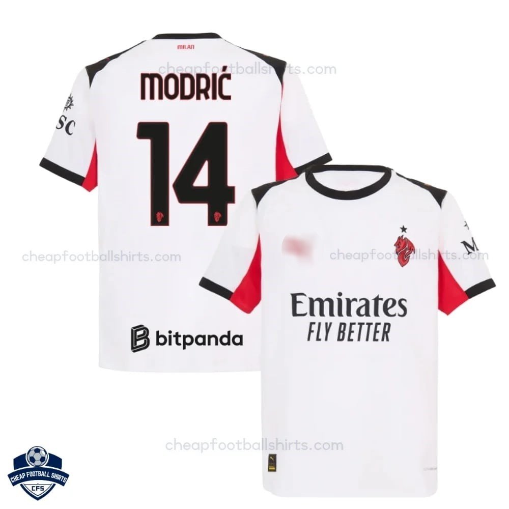 AC Milan MODRIĆ 14 Away Cheap Football Shirts 2025/26_Overview