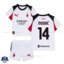 AC Milan MODRIĆ 14 Away Kids Cheap Football Kit 2025/26 _Overview