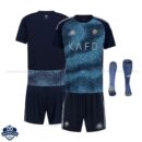 Al Nassr Away Kids Cheap Football Kit 2025 26 - Overview with socks