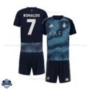 Al Nassr Away Kid Cheap Football Kit 25/26 RONALDO 7 - Overview