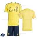 Al Nassr Home Kids Football Kit 25/26 - Overview
