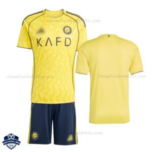 Al Nassr Home Kids Football Kit 25/26 - Overview