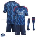 Arsenal Away Kids Football Kit 25/26 - Overview with socks